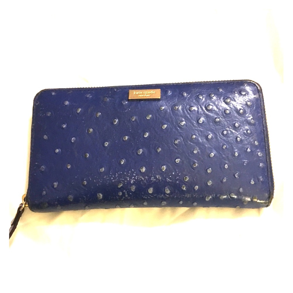 Kate Spade Blue Wallet